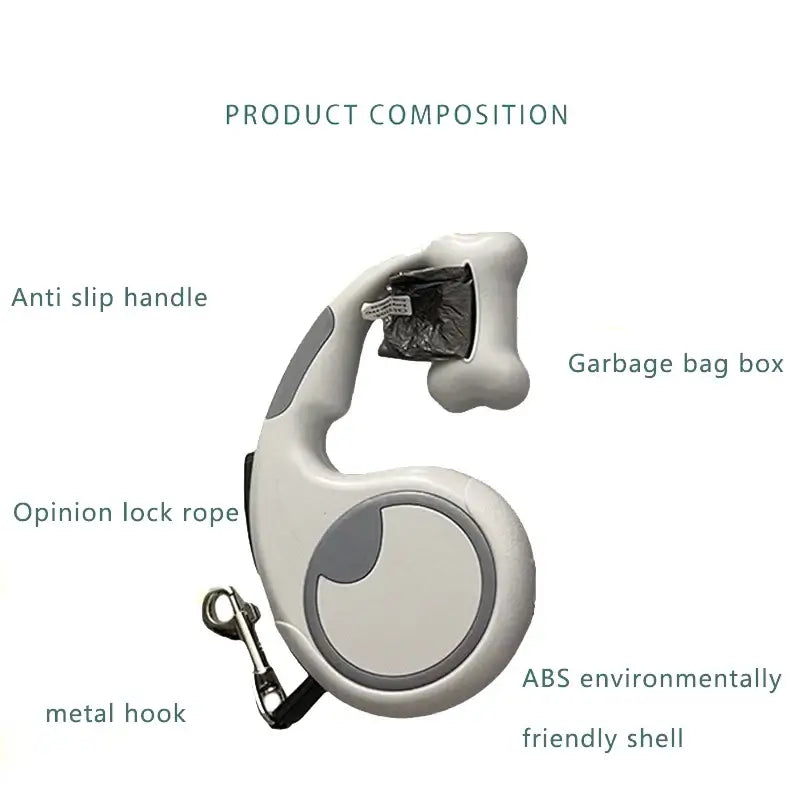 Freedom Flex Retractable Pet Leash - Unlimitedzaks.store