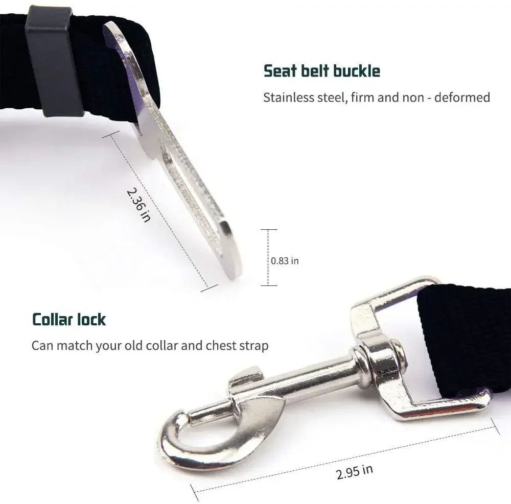 Pet Car Safety Seatbelt - Unlimitedzaks.store