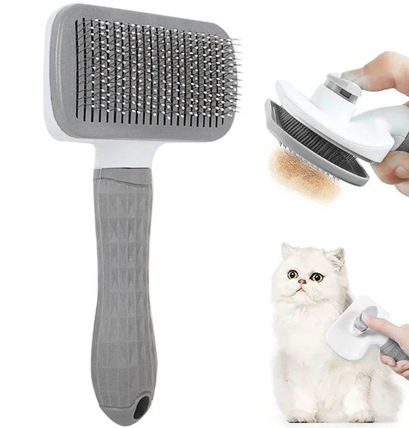 Pet Hair Grooming Brush - Unlimitedzaks.store