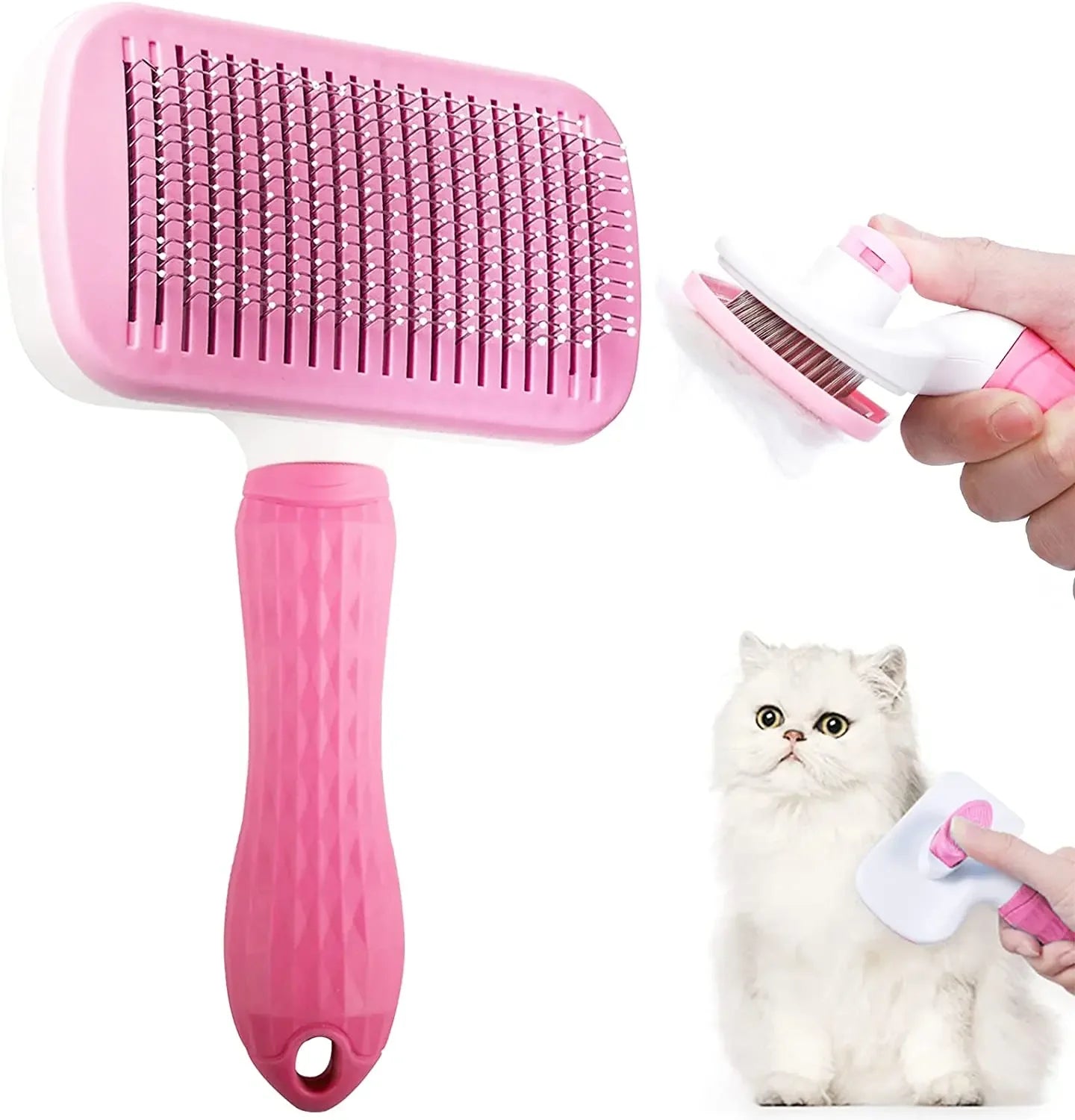 Pet Hair Grooming Brush - Unlimitedzaks.store