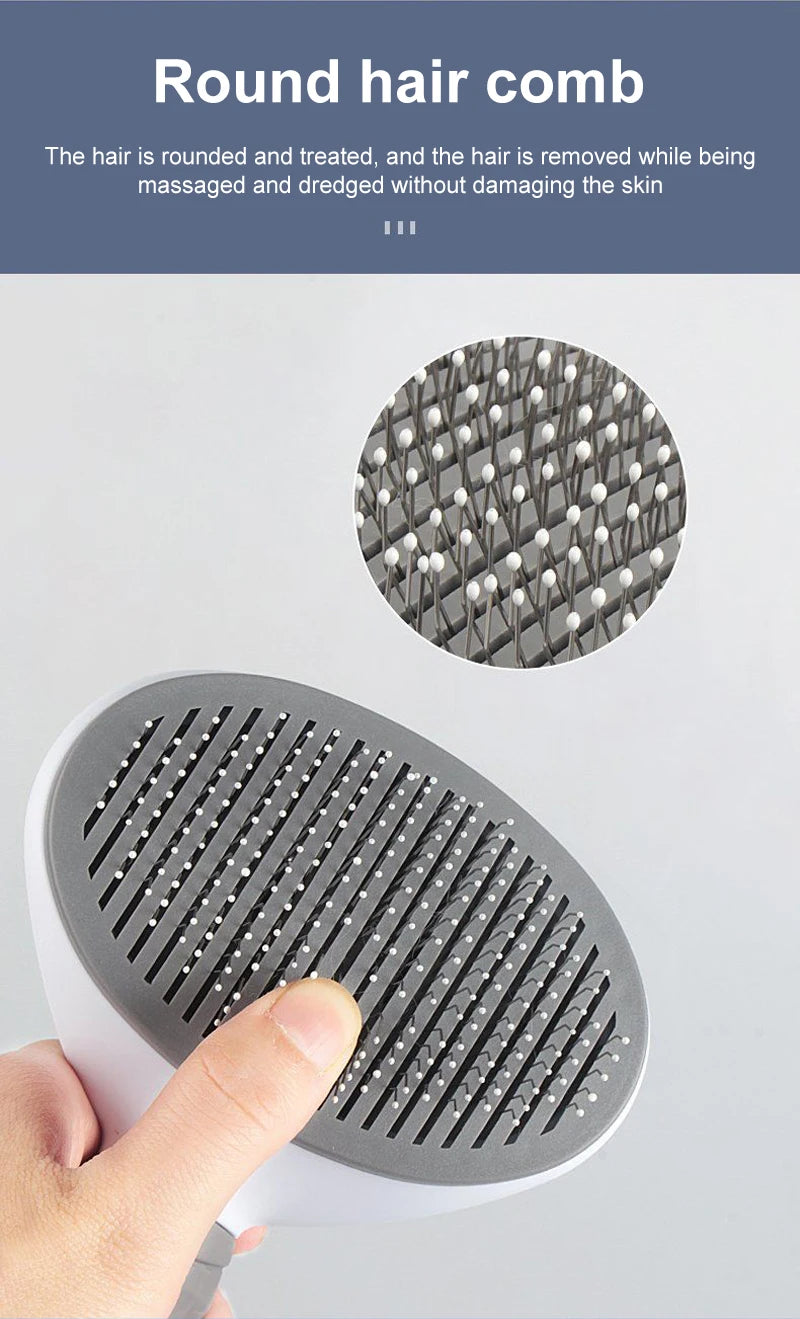 Pet Hair Grooming Brush - Unlimitedzaks.store