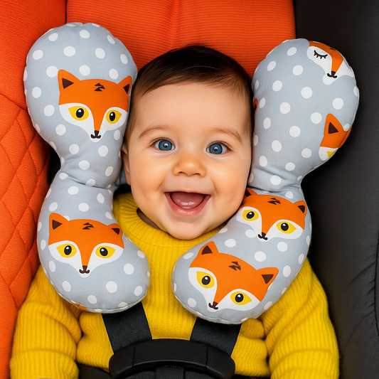 Comfy Baby Neck Pillow – For Car Seats & Strollers (0-1 Yrs)