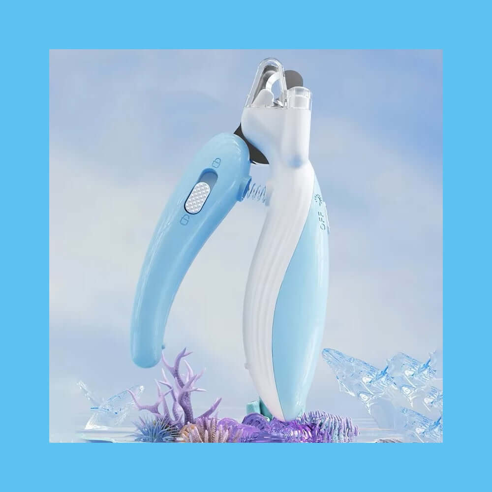 LED Pet Nail Clippers with built-in light for safe grooming.