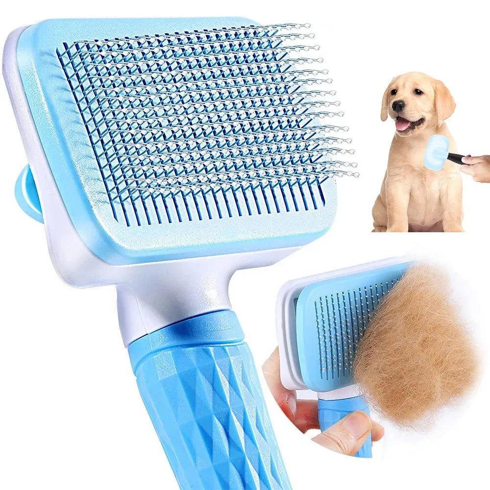 Pet Hair Grooming Brush - Unlimitedzaks.store
