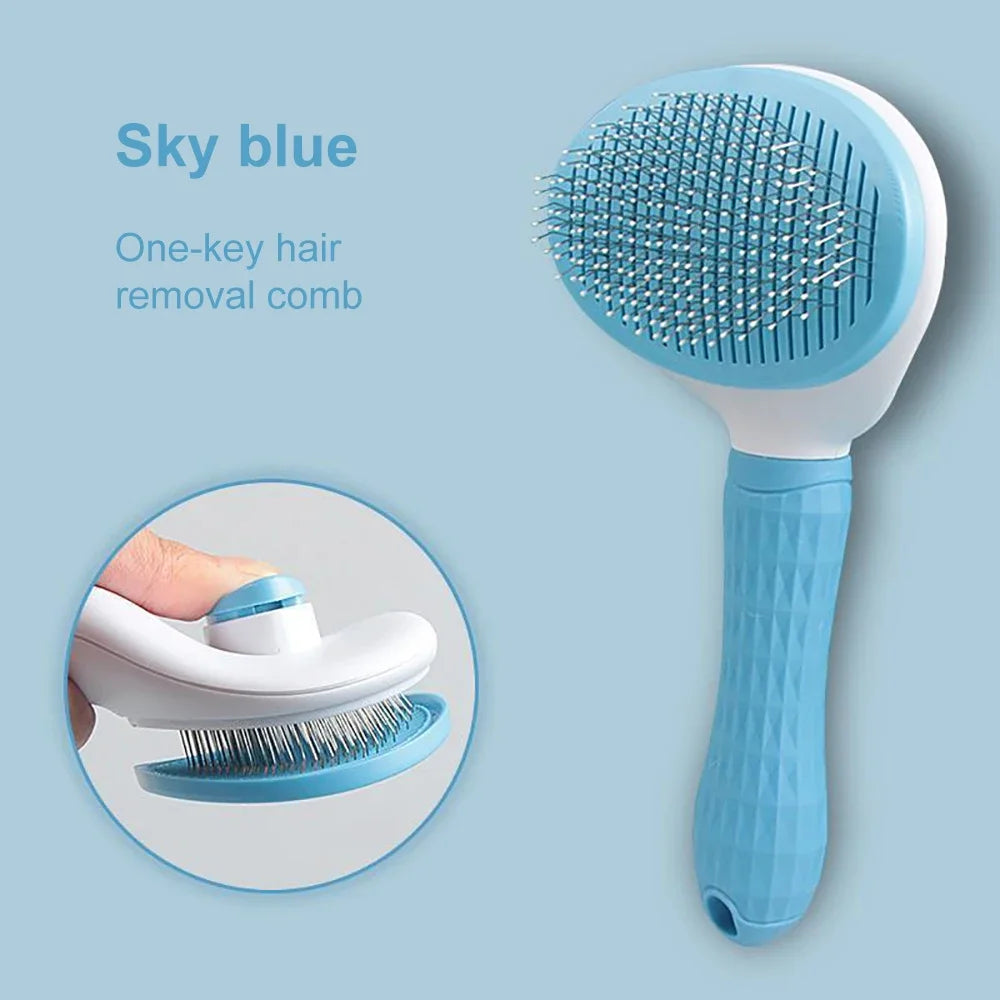 Pet Hair Grooming Brush - Unlimitedzaks.store