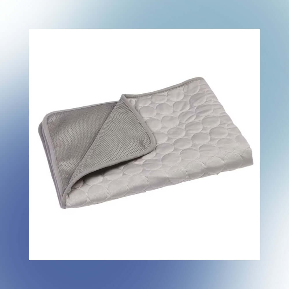 Cooling Pet Mat for Summer, durable and portable design, perfect for pets of all sizes, easy to clean and store, scratch-resistant material.