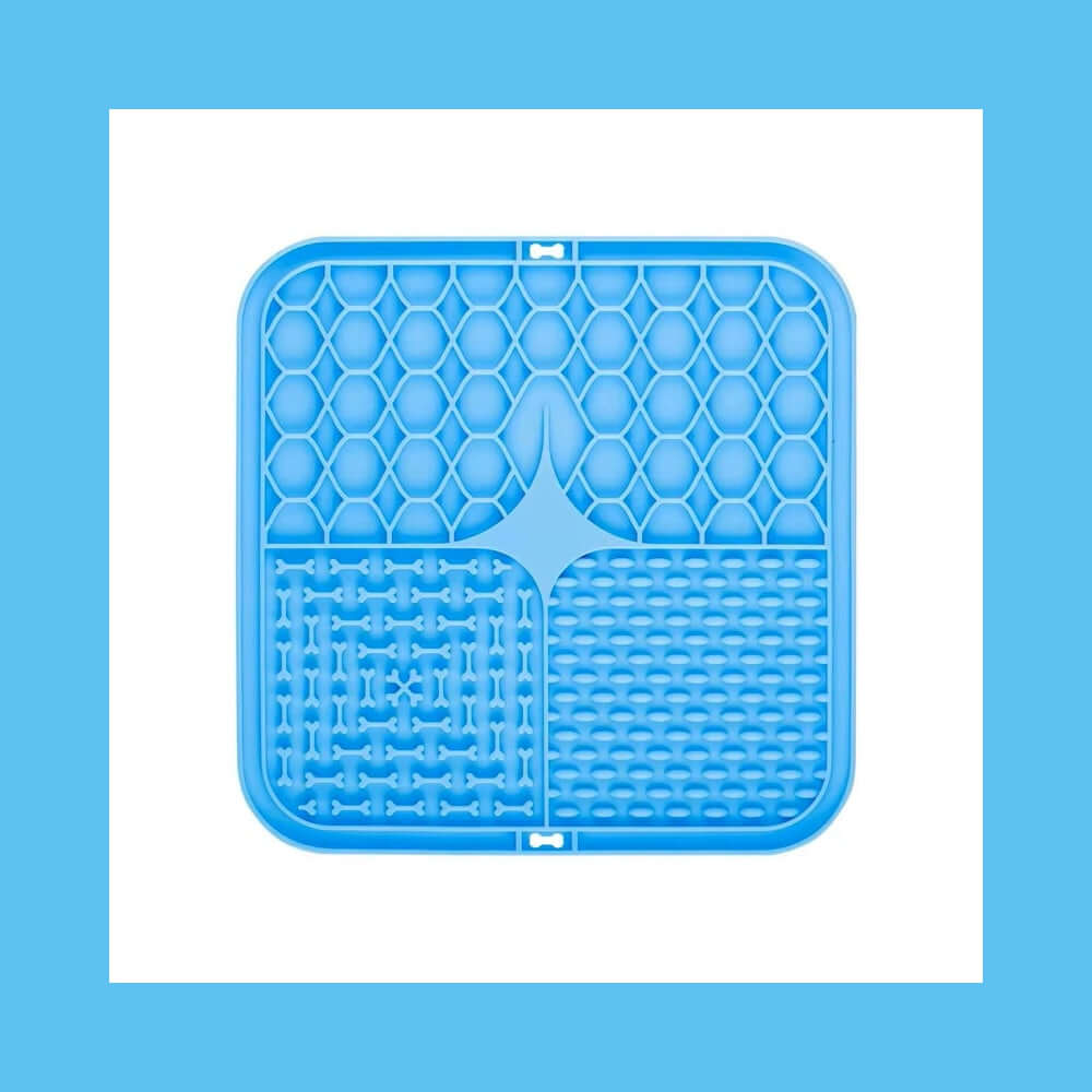 dog bath time distraction mat - Pet Lick Mat Distraction with strong suction and easy-to-clean design for grooming or feeding.