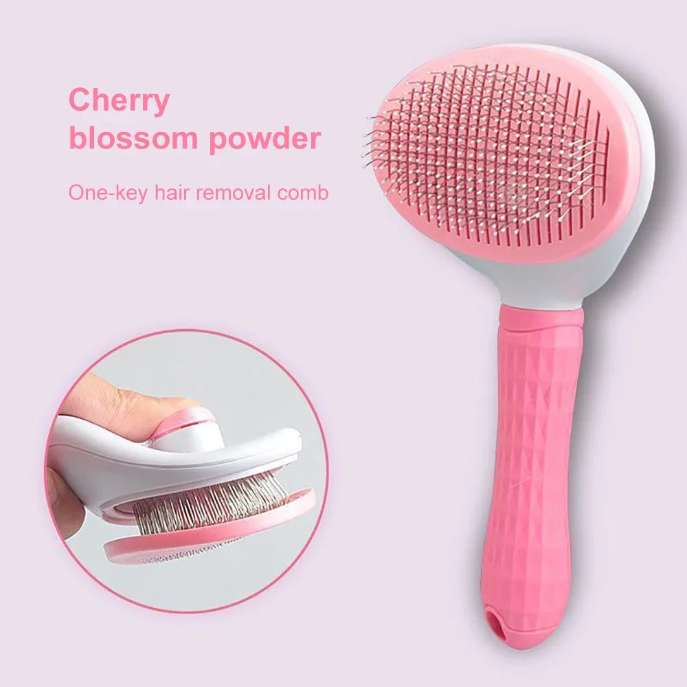 Pet Hair Grooming Brush - Unlimitedzaks.store