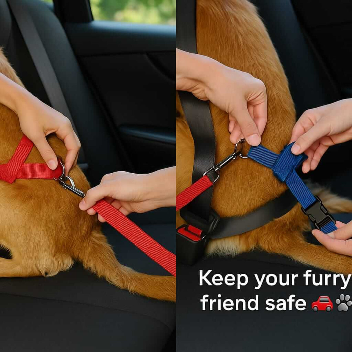 Pet Car Safety Seatbelt - Unlimitedzaks.store